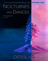 Nocturnes and Dances, Op. 19 piano sheet music cover